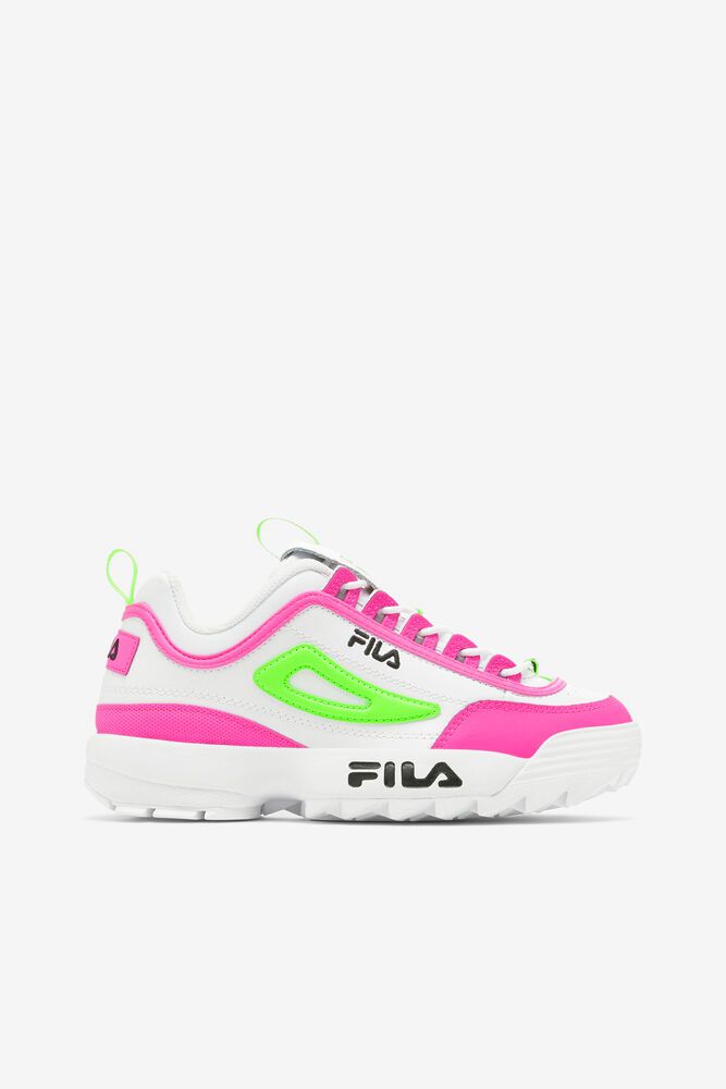 Fila Naisten Tennarit Disruptor 2 Premium Valkoinen - GQYV-21349